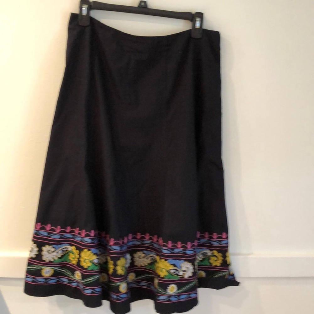 Allison Taylor midi length skirt. Boho